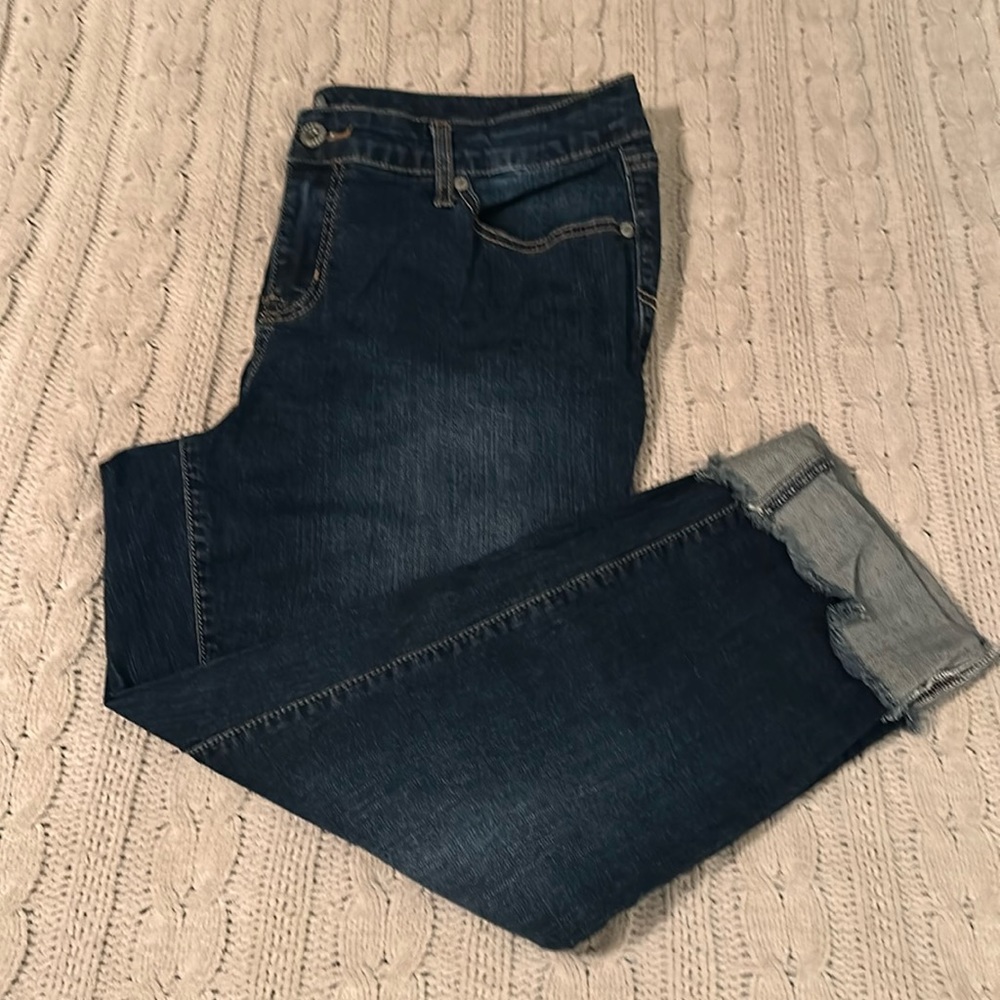 Torrid crop boyfriend, Jean size 16